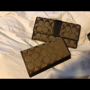 Coach wallet set